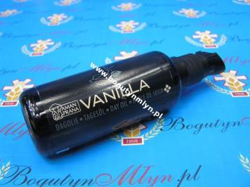 Olejek do masażu JADALNY 100% BIO Amanprana 50 ml - VANILLA (waniliowy) 
