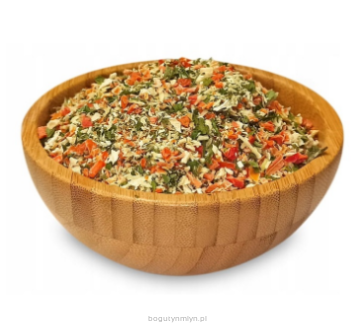 Mieszanka warzywna UNIWERSALNA bez soli (Polska) - 100g Bogutynmlyn