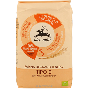 MĄKA PSZENNA typ 0 (do makaronu, pizzy) BIO 1 kg 