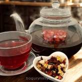 Herbata owocowa POZIOMKOWO - WANILIOWA - 50g PREMIUM