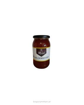 Miód WIELOKWIATOWY ( zbiór 2026) - 600g - PASIEKA SERAFIN