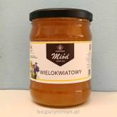 Miód WIELOKWIATOWY ( zbiór 2026) - 600g - PASIEKA SERAFIN