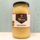 Miód MALINOWY ( zbiór 2025) - 1200g - PASIEKA SERAFIN